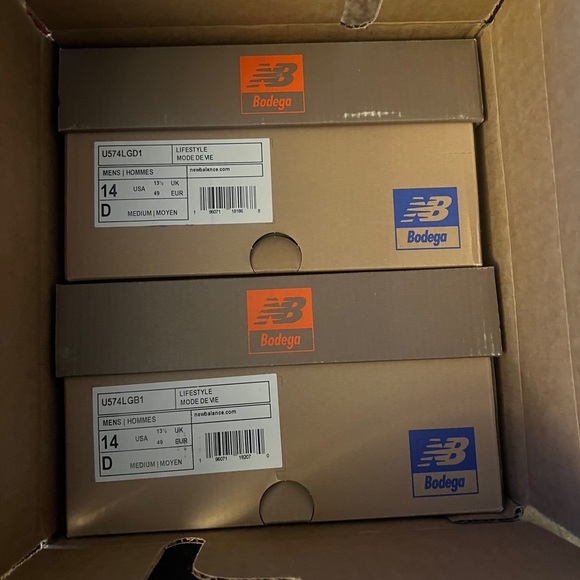 New Balance 574 x Bodega Legacy
Arrival & Departure Combo Pack Size 14
W/receipt - Picture 14 of 16